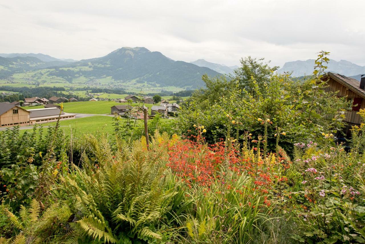 Ferienhaus Bergblick Schwarzenberg im Bregenzerwald Exteriér fotografie