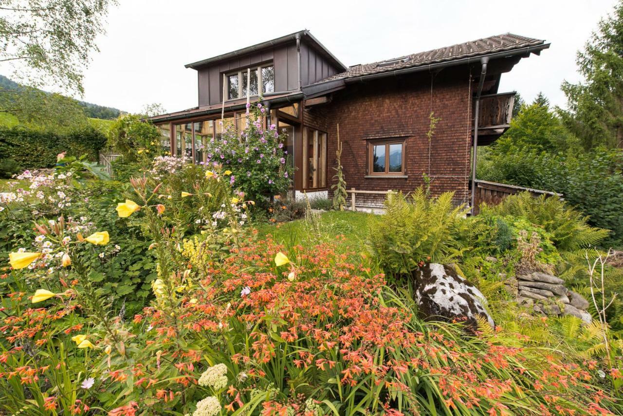 Ferienhaus Bergblick Schwarzenberg im Bregenzerwald Exteriér fotografie