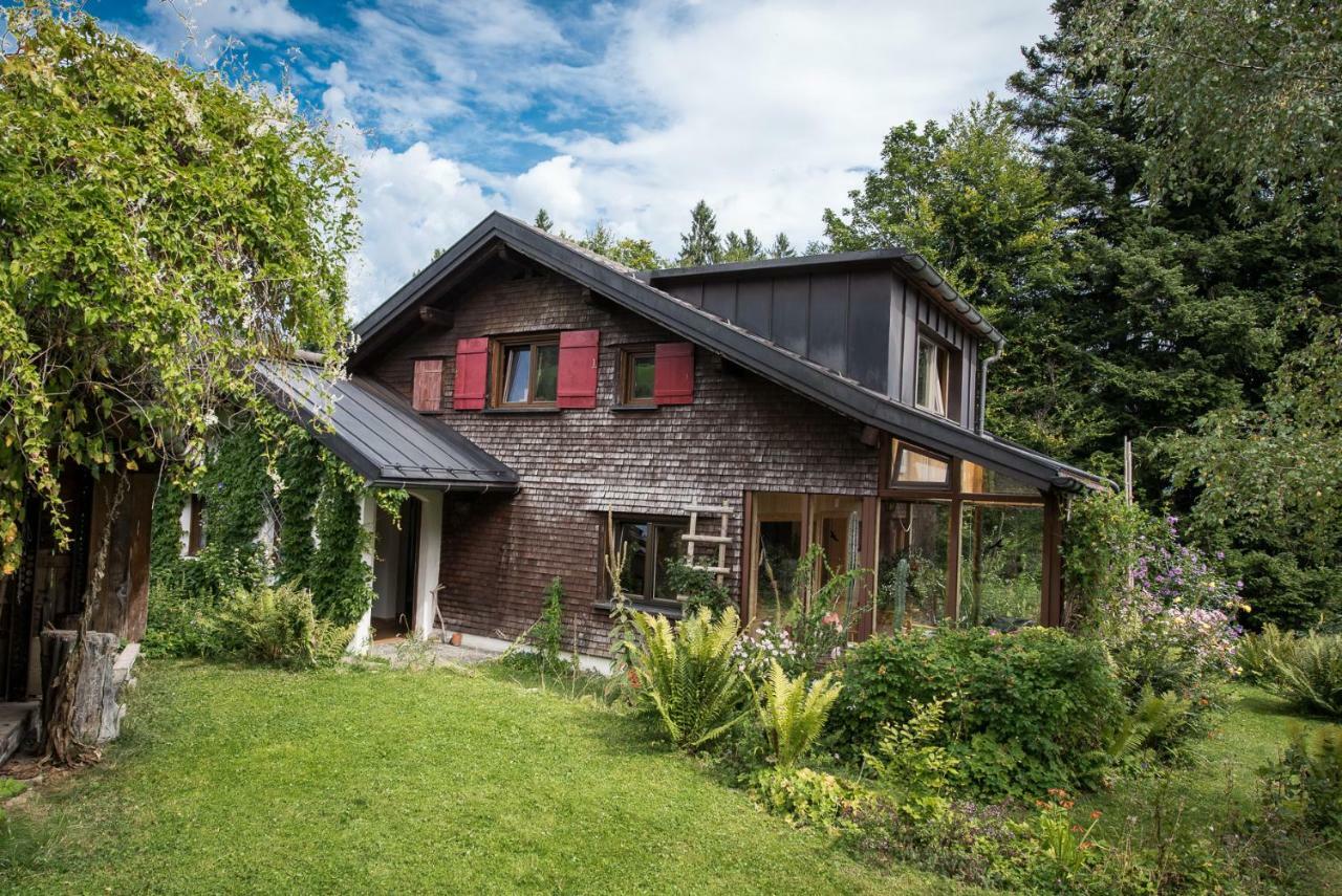 Ferienhaus Bergblick Schwarzenberg im Bregenzerwald Exteriér fotografie
